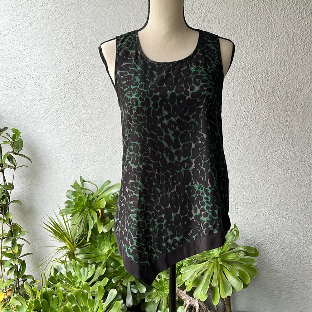 Asymmetrical, hem blouse